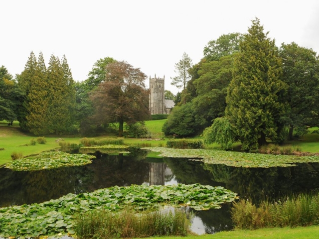 Lake at Arlington Court, Devon Lake at Arlington Court, Devon