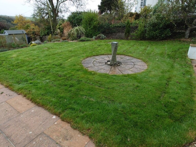 Site Prior to New Pond Landscaping Pond Devon