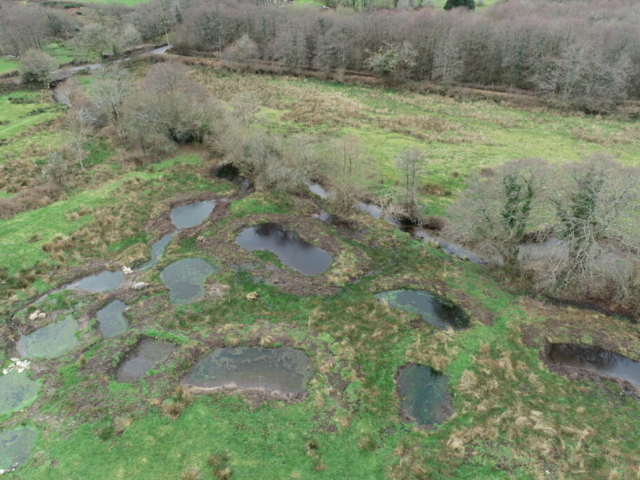 Drone Footage of Completed Wetland Restoration Project Drone Footage of Wetland Restoration Project, Dartmoor National Park